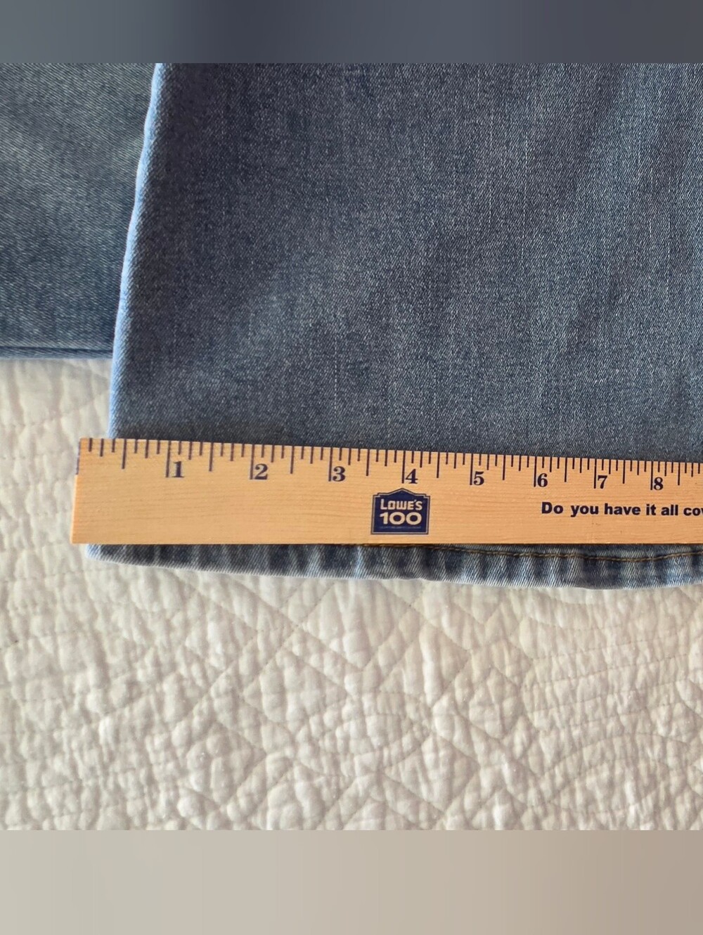 Boho High Waist Wide Leg Jeans! - Picture 6 of 12